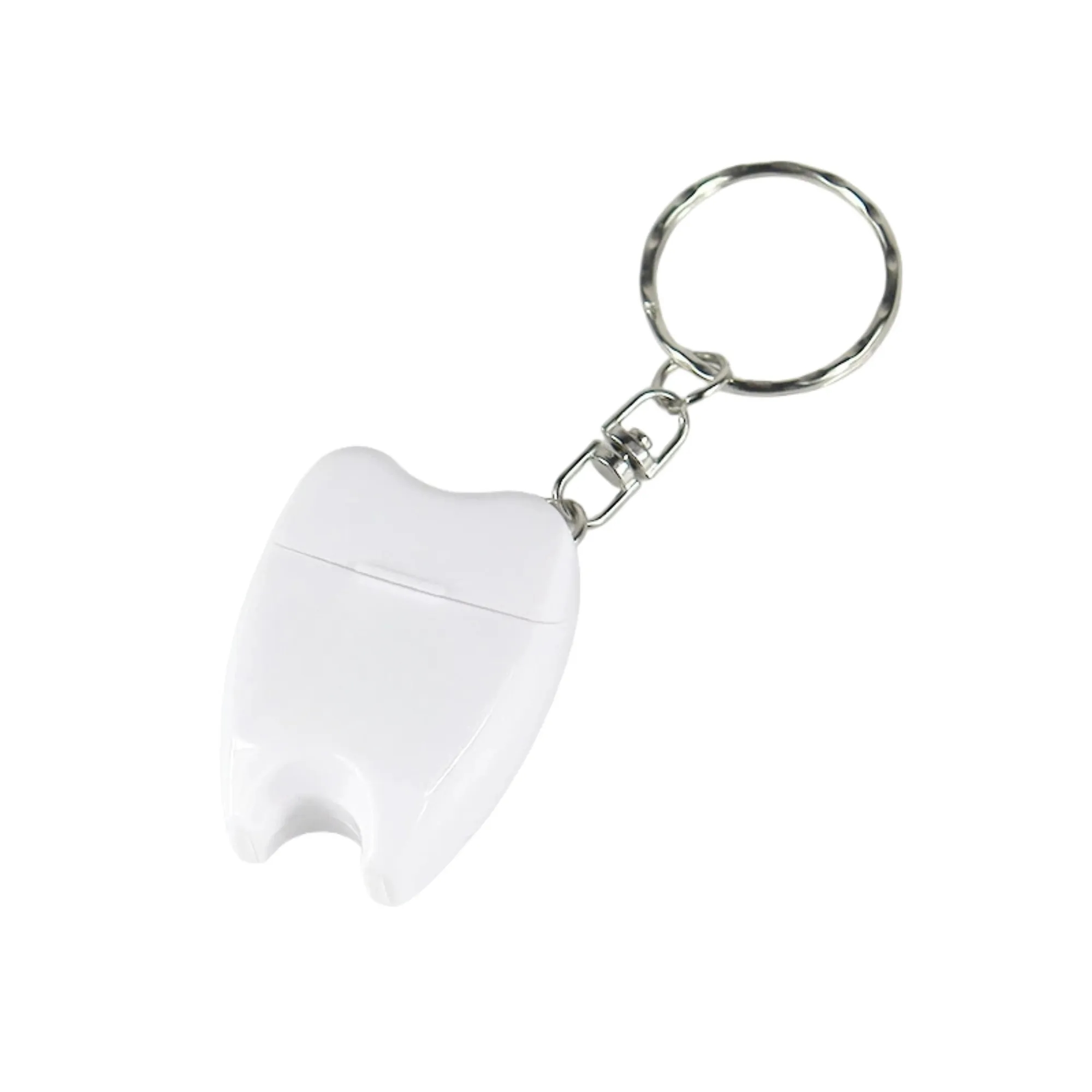 Small Tooth-Shaped Keychain Dental Floss Roll 8