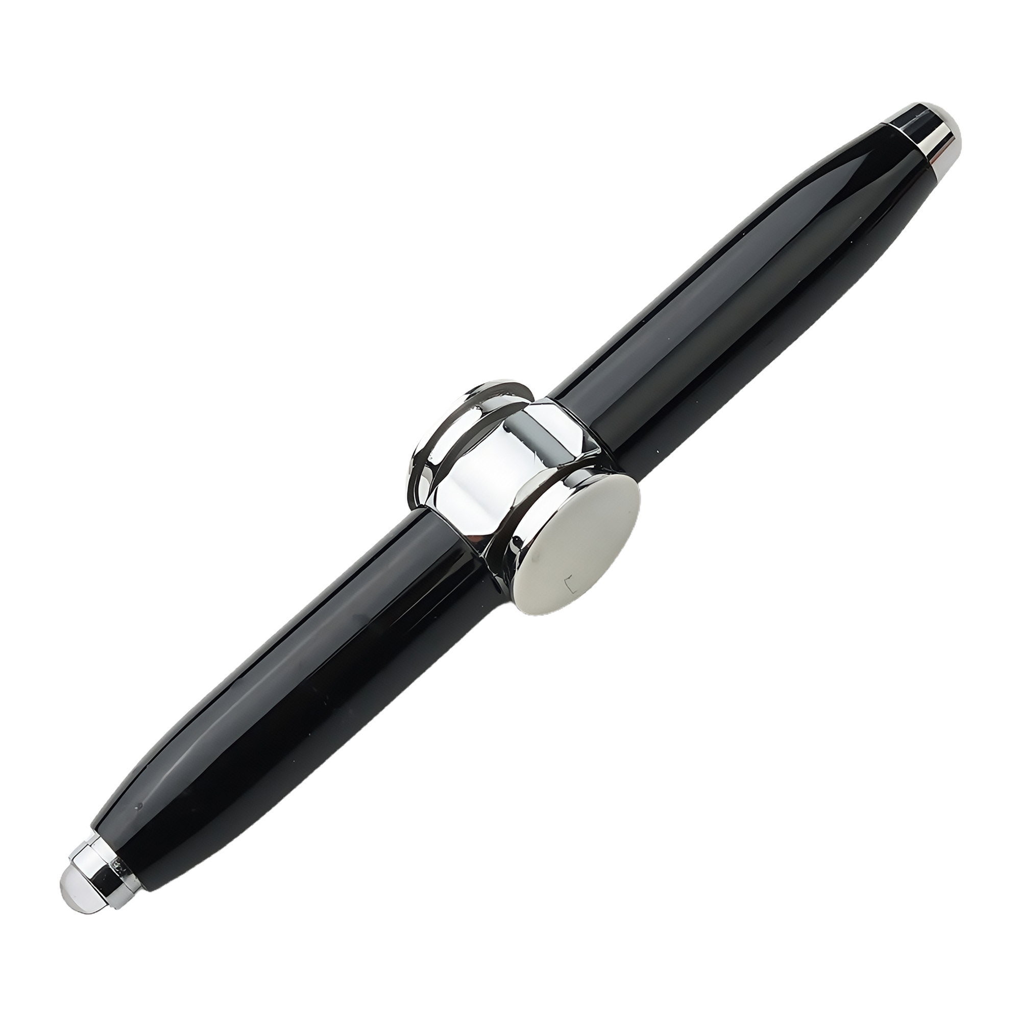 LED Fidget Spinner Pen - Multifunctional Metal Ballpoint Pen for Stress Relief 6