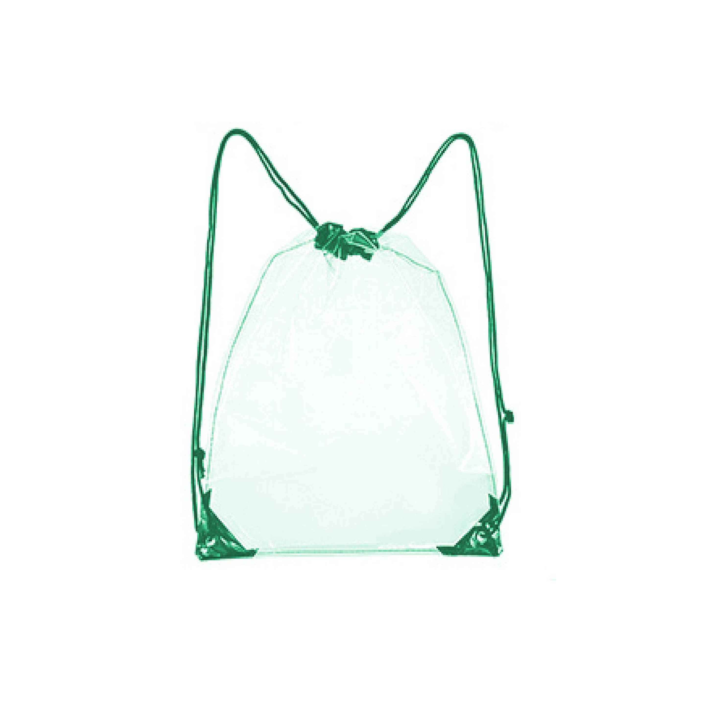 Clear Drawstring Backpack 1