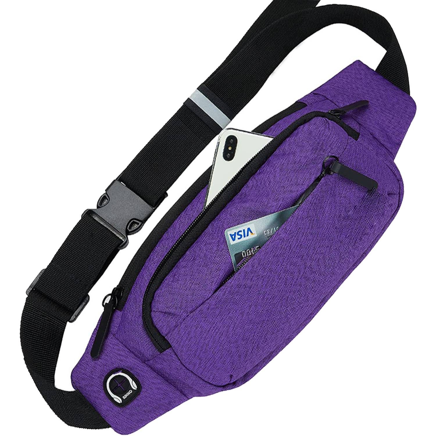 Large Crossbody Fanny Pack for Women Men Belt Bag 4