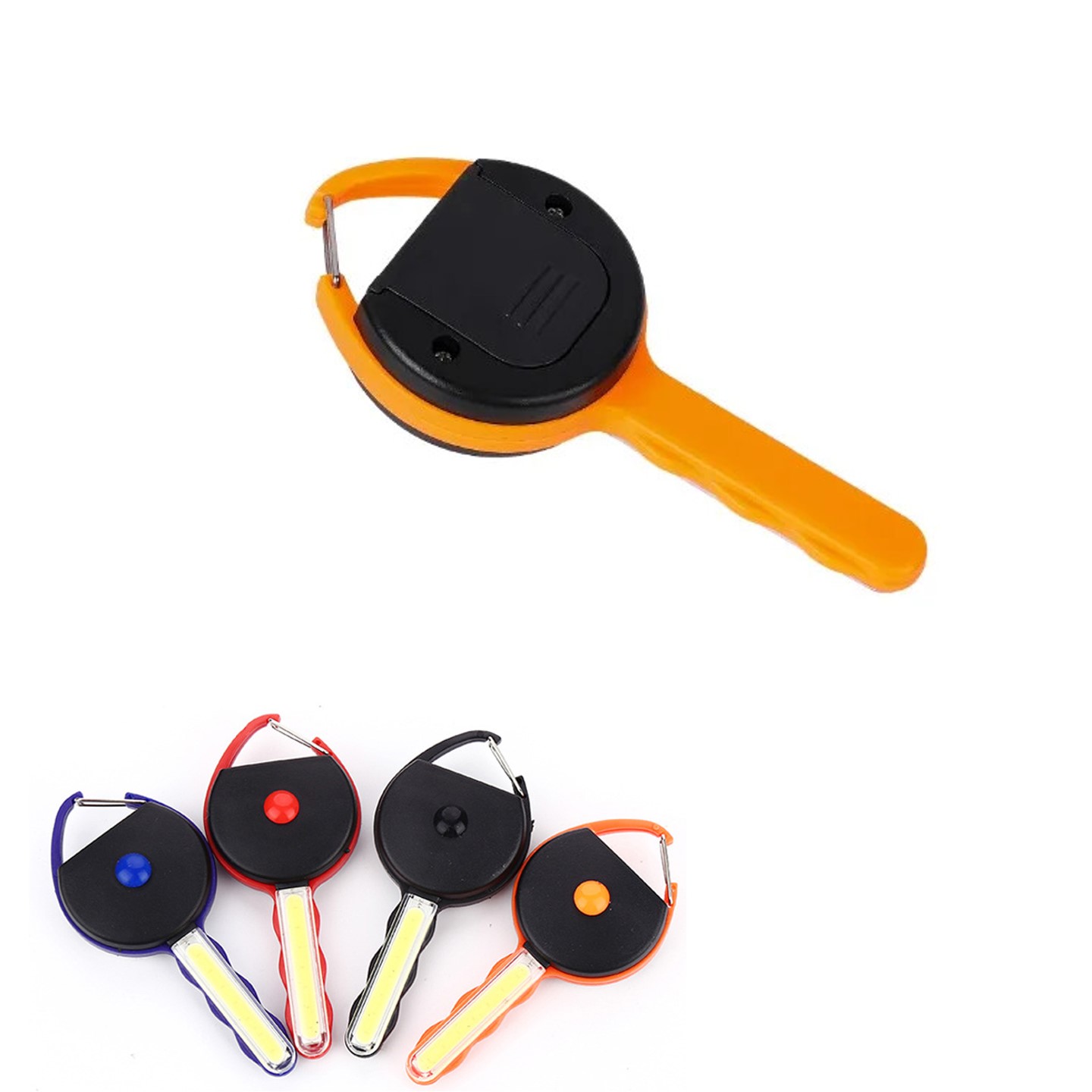 COB Carabiners Pocket Torch Light 2