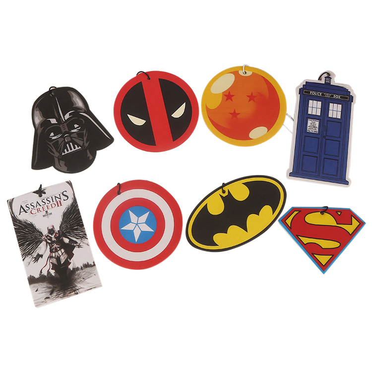 Custom Shape Air Freshener – Variety of Scents 8