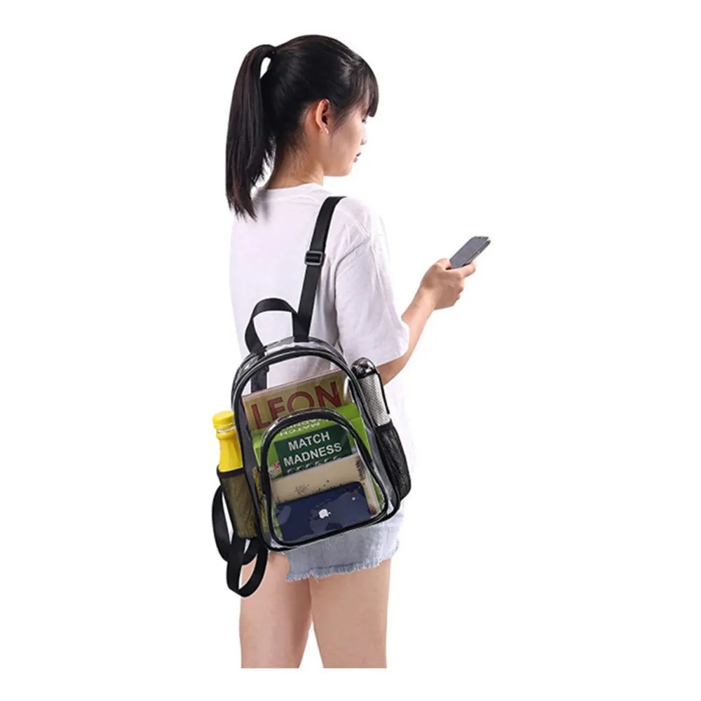 Clear PVC Heavy Duty Waterproof Backpack 5