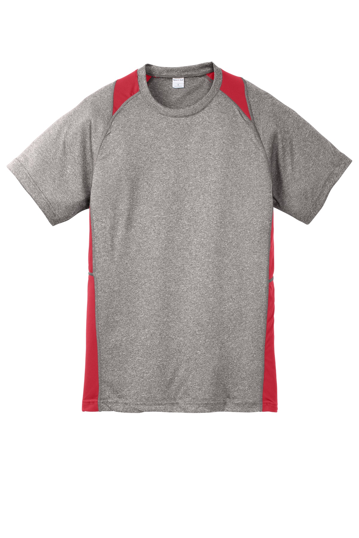 Sport-Tek Youth Heather Colorblock Contender Tee. YST361 8