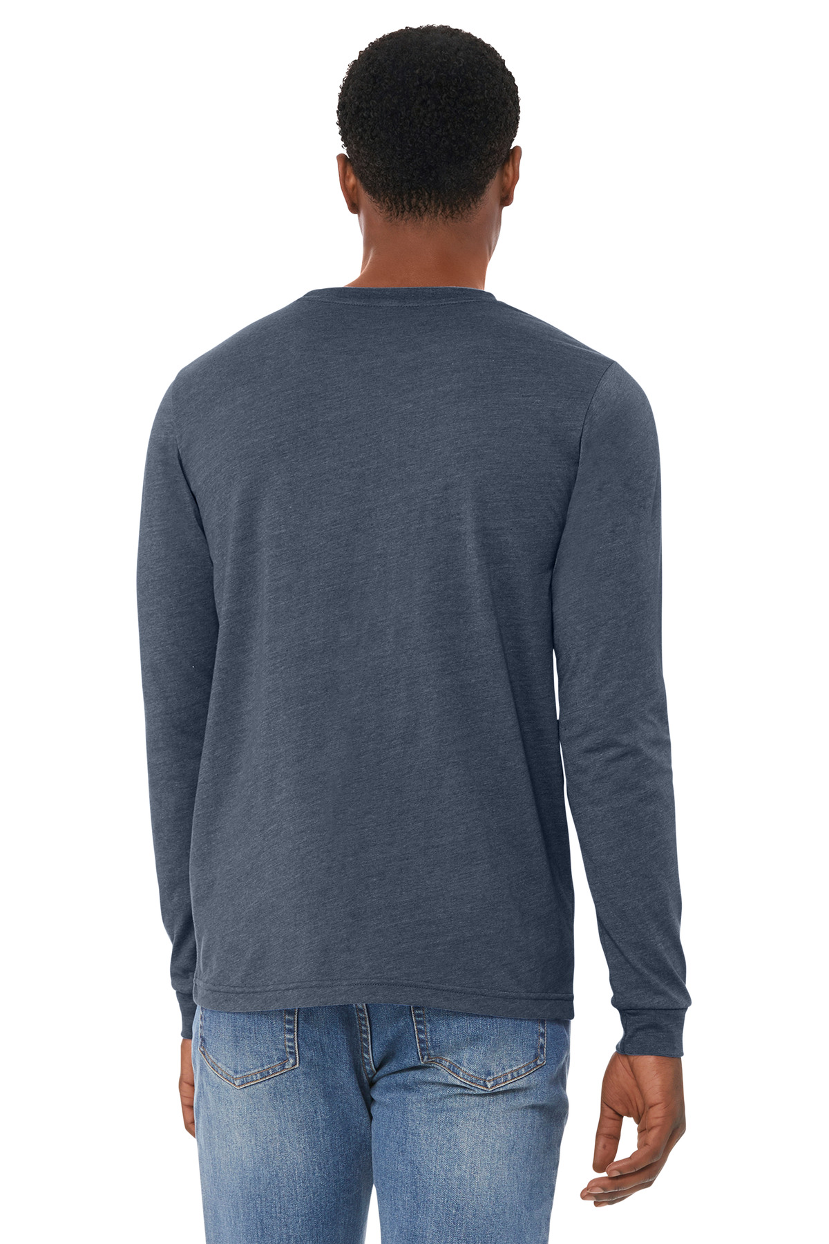 BELLA+CANVAS Unisex Heather CVC Long Sleeve Tee BC3501CVC 9