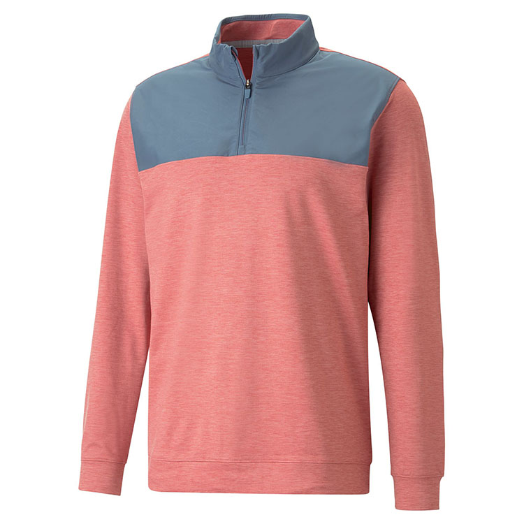 Puma Cloudspun Colorblock 1/4 Zip 7