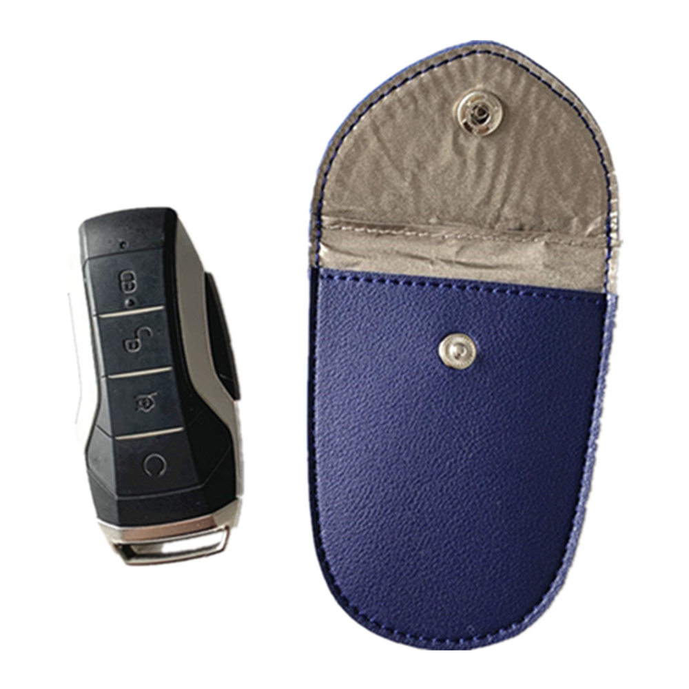 Leather RFID Shield Pouch Bag 2