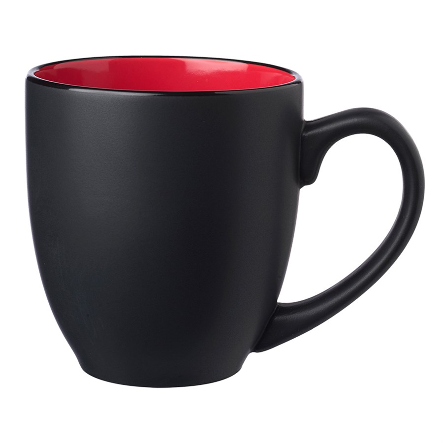 Two-Tone Bistro Style Ceramic Mug, 16 oz. 19