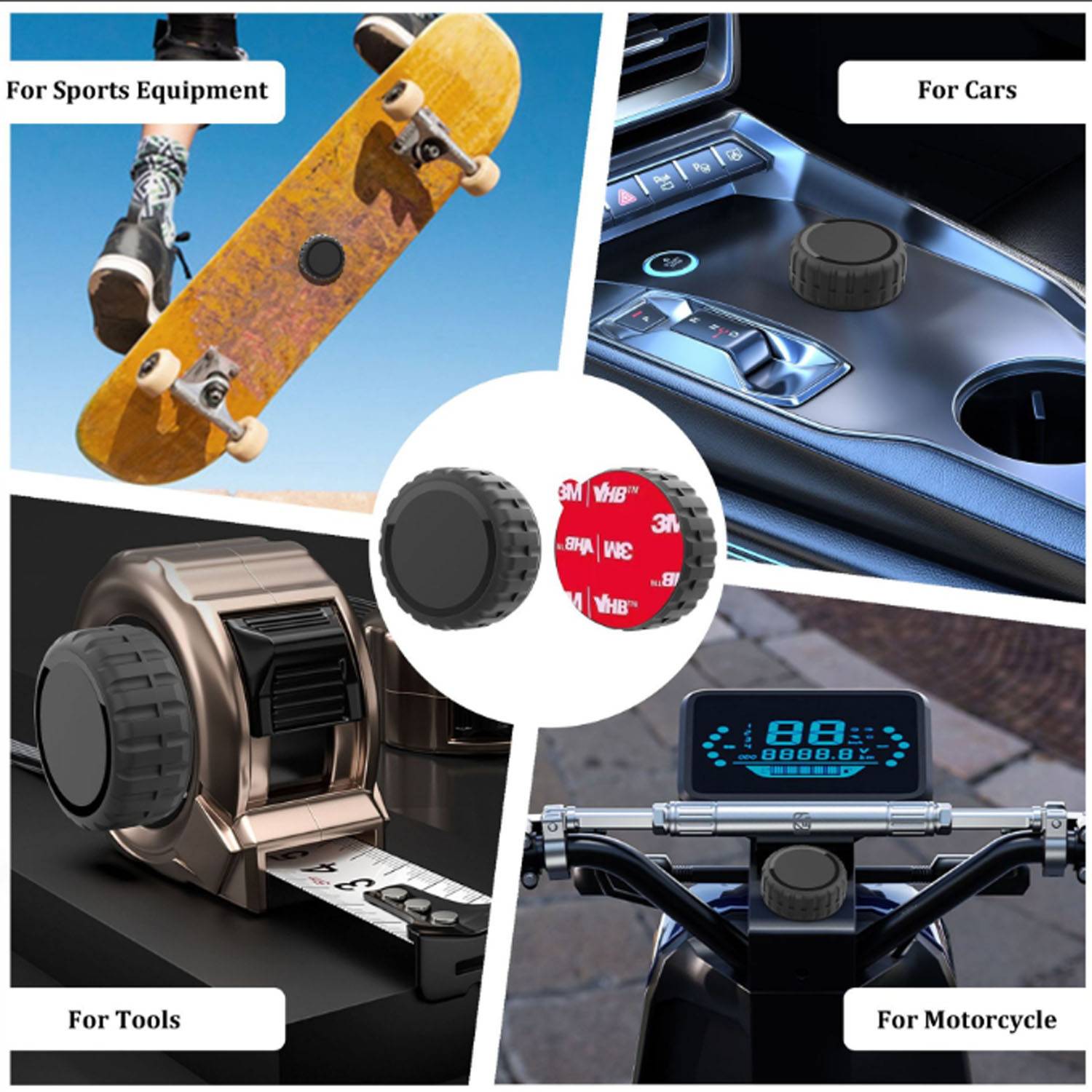 Waterproof Tracker Adhesive Mount 6