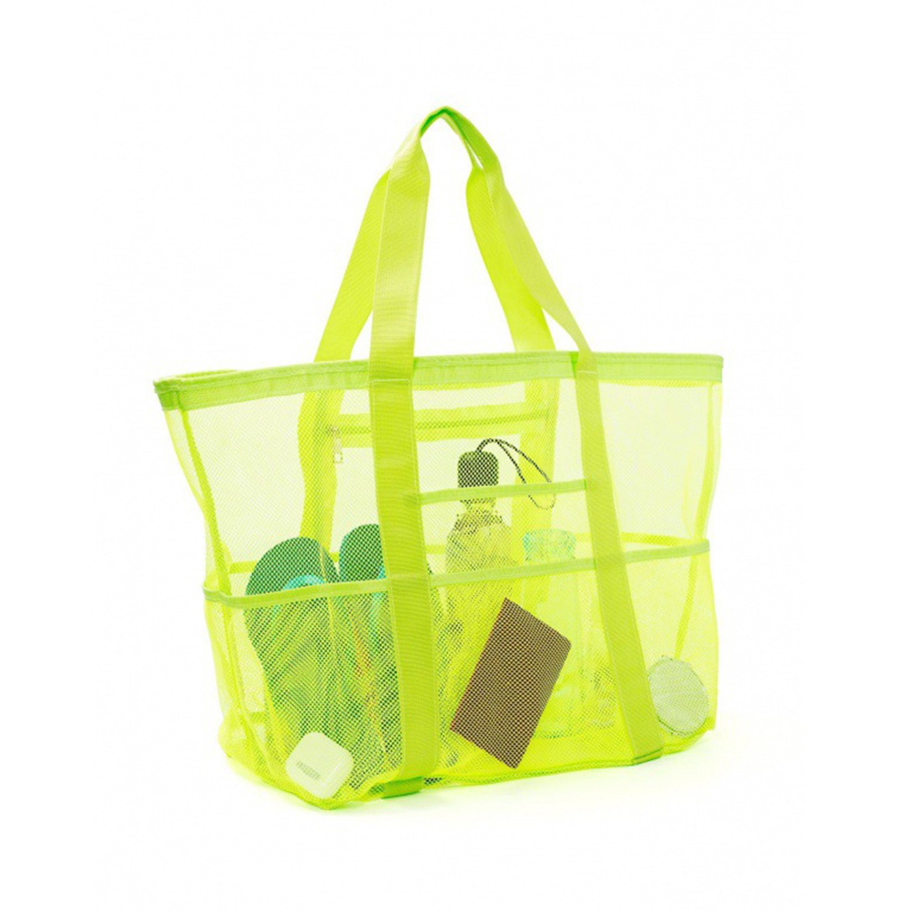 Mesh Beach Bag, custom tote bag with logo imprint 2