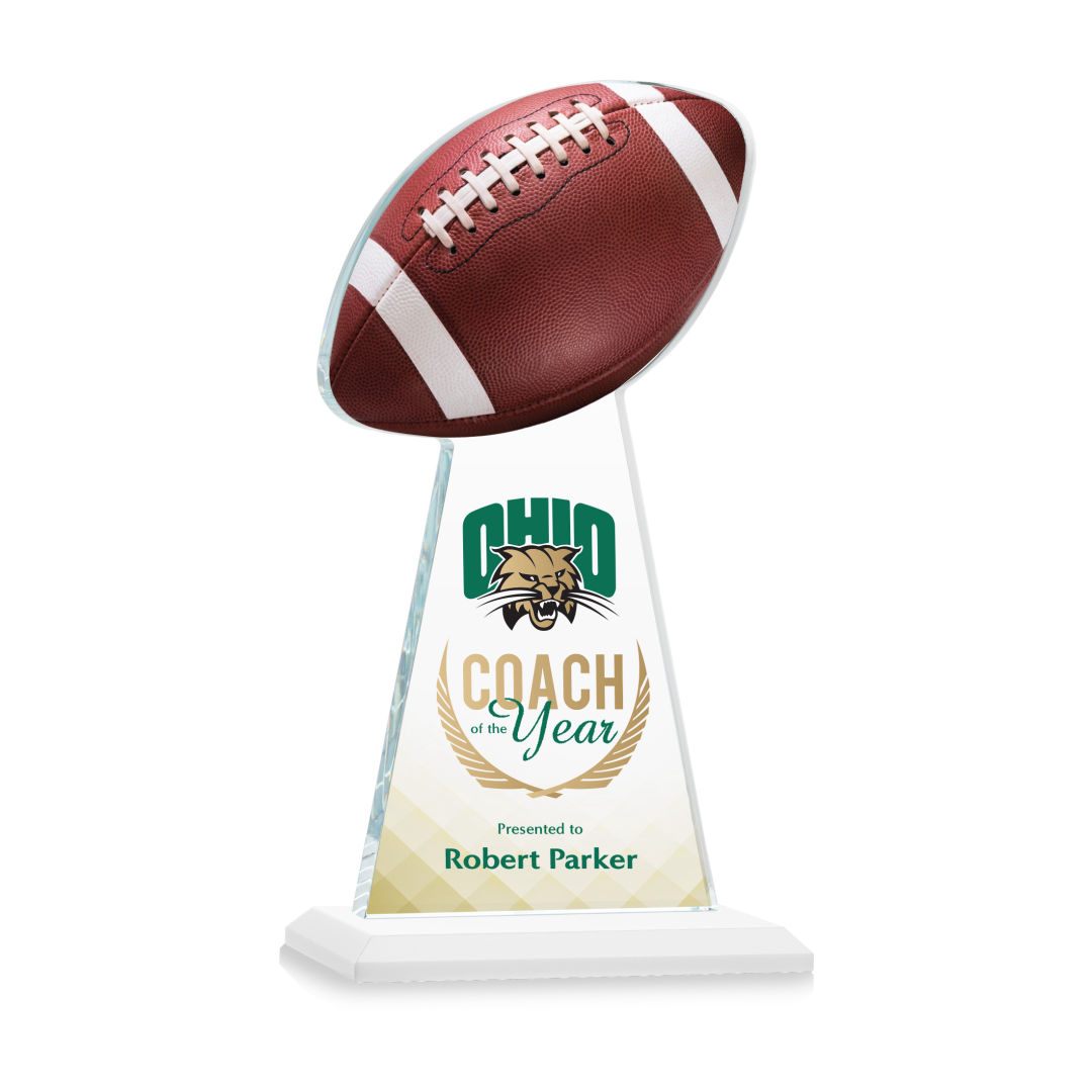 Edenwood Football VividPrint™ Award - White 3