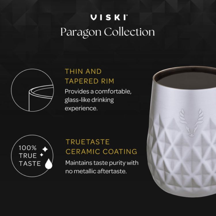 Viski® Paragon Stainless Steel Wine Tumbler 2