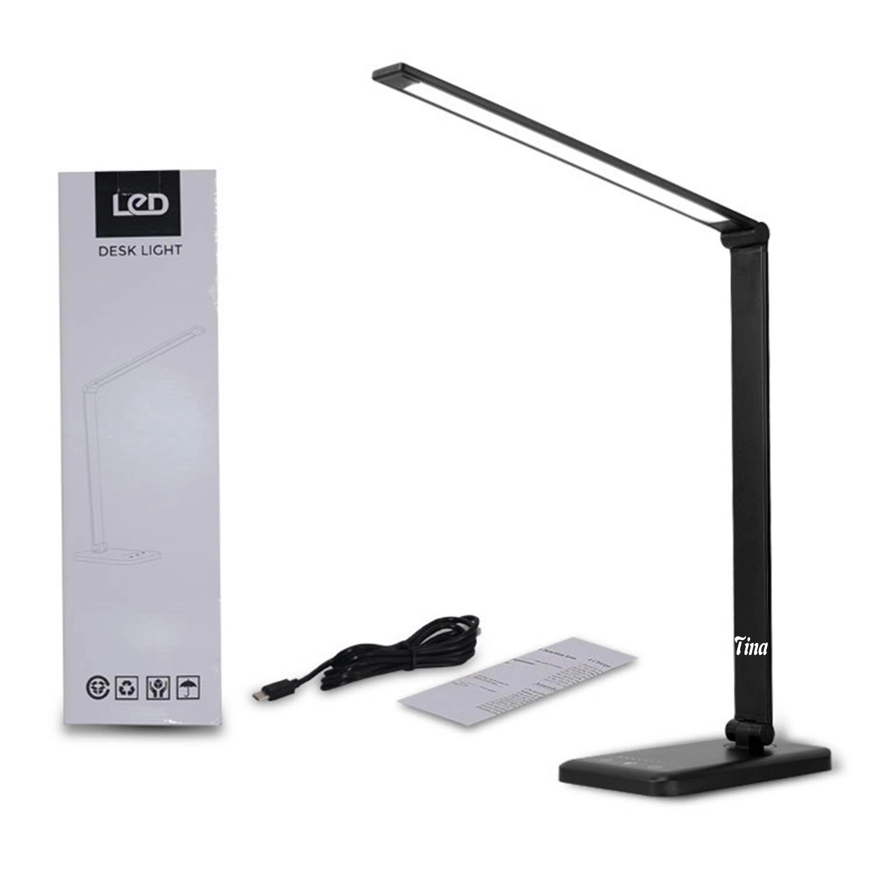 Multi-Functional Foldable Led Desk Lamp W/Wireless Charger 3