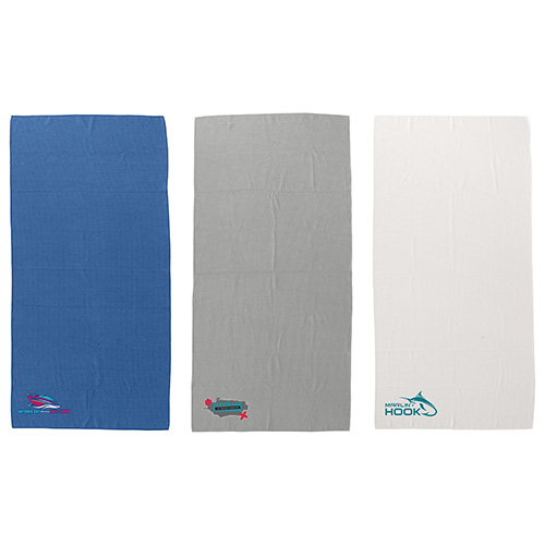 Seaside 30" x 60" Waffle Microfiber Beach Towel 11