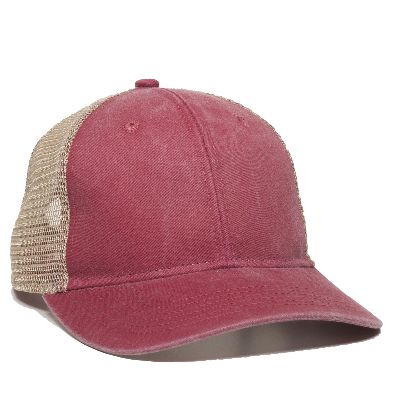 Ladies Fit w/Ponytail Mesh Back Cap 11