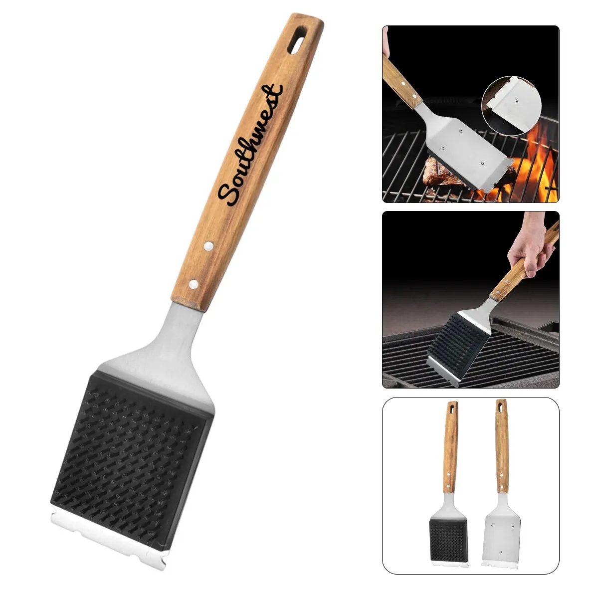 Stainless Steel Grill Cleaning Brush 5