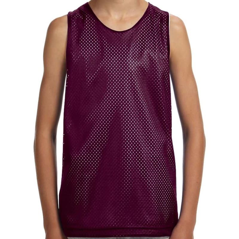 A4 Youth Reversible Mesh Tank Top 7