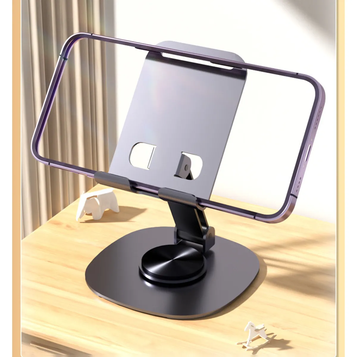 Desk 360-Degree Phone Stand Adjustable Office Accessories 2