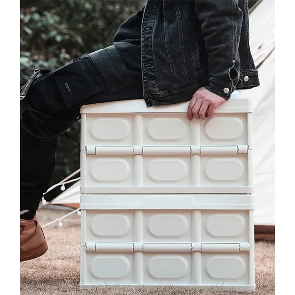 30L Folding Plastic Storage Bin 4