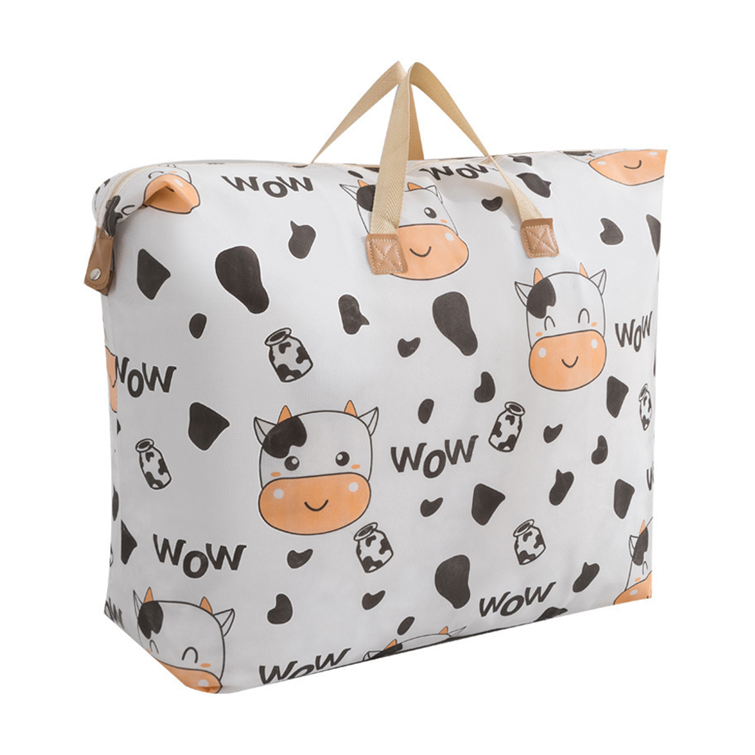 Large capacity cartoon cotton quilt storage bag 2