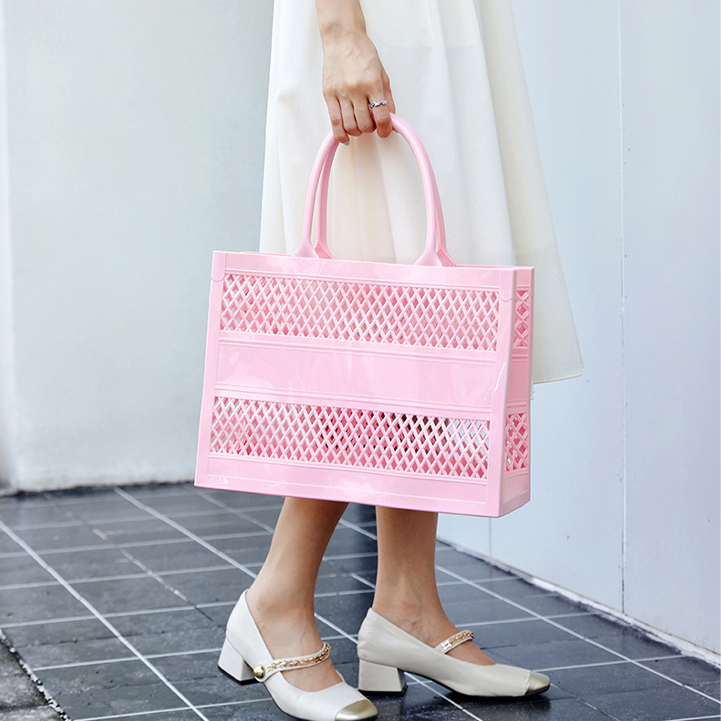 Pvc Large Capacity Beach Tote Bag 20