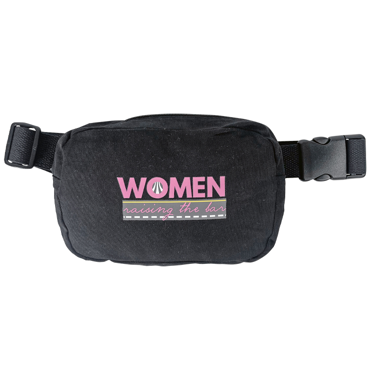 Black Canvas CrossBody Pack 2