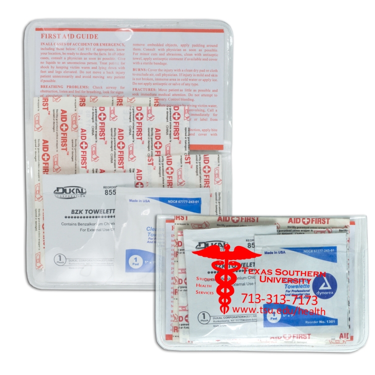 "Heal-on-the-Go L" 10 Piece Economy Healthy Living Pack in Colorful Vinyl Pouch 38