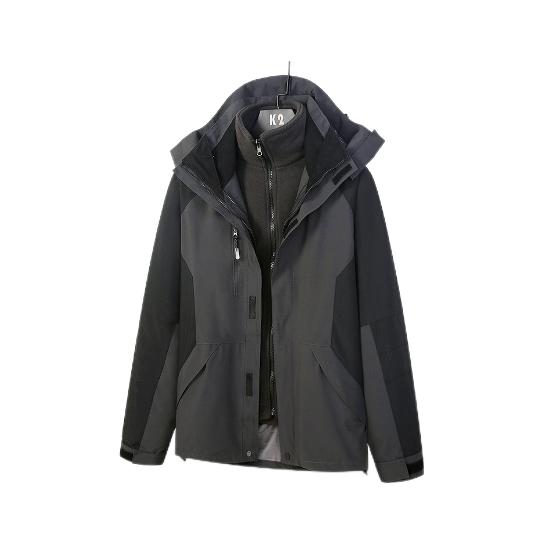 Waterproof Ski Jacket Hooded Windbreakers 5