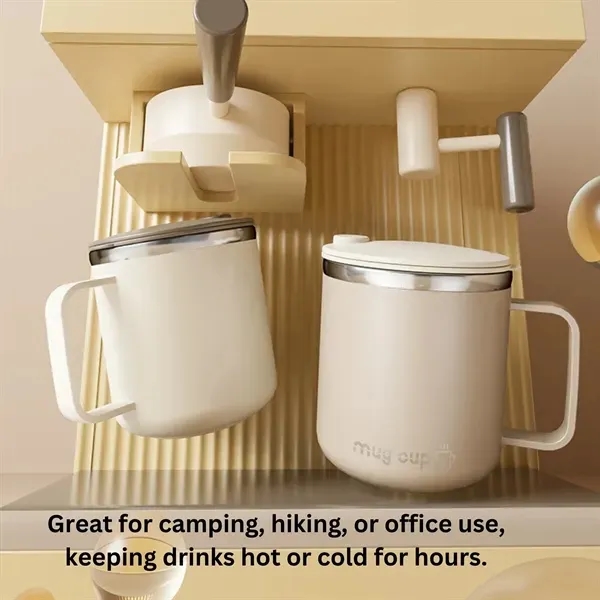 Insulated Stainless Steel Water Mug 14 oz Capacity 6