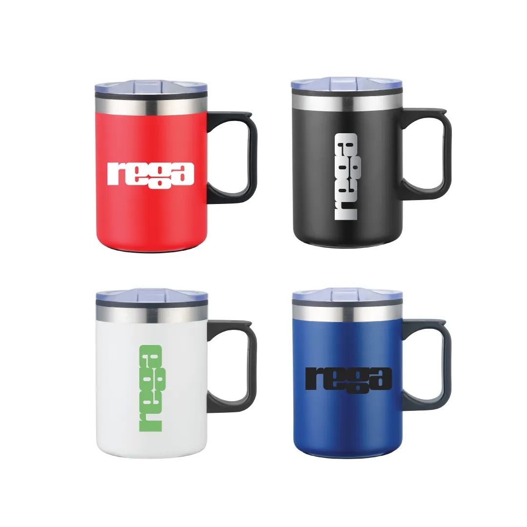 14oz Double Wall Camp Mug w/ Handle