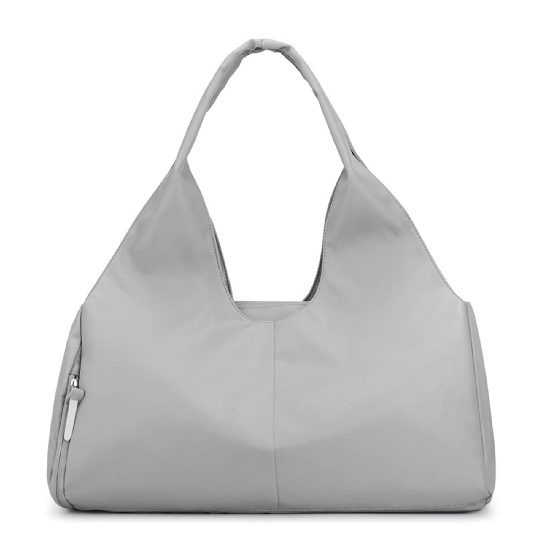 Nylon sports totes bags with shoes compartment for women 7