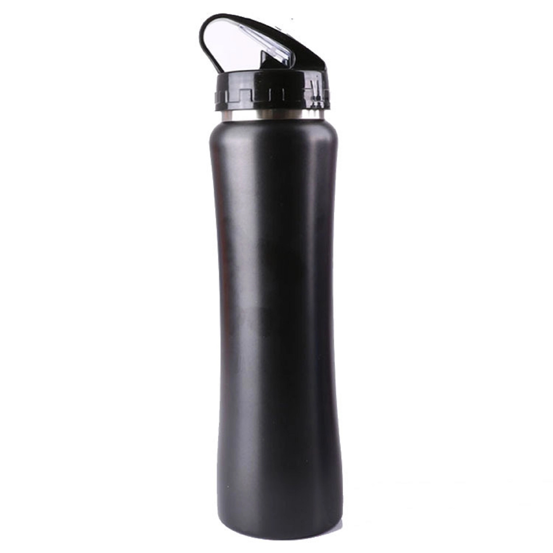 21 oz single wall metal sport bottle with straw, custom water bottle with logo imprint 5
