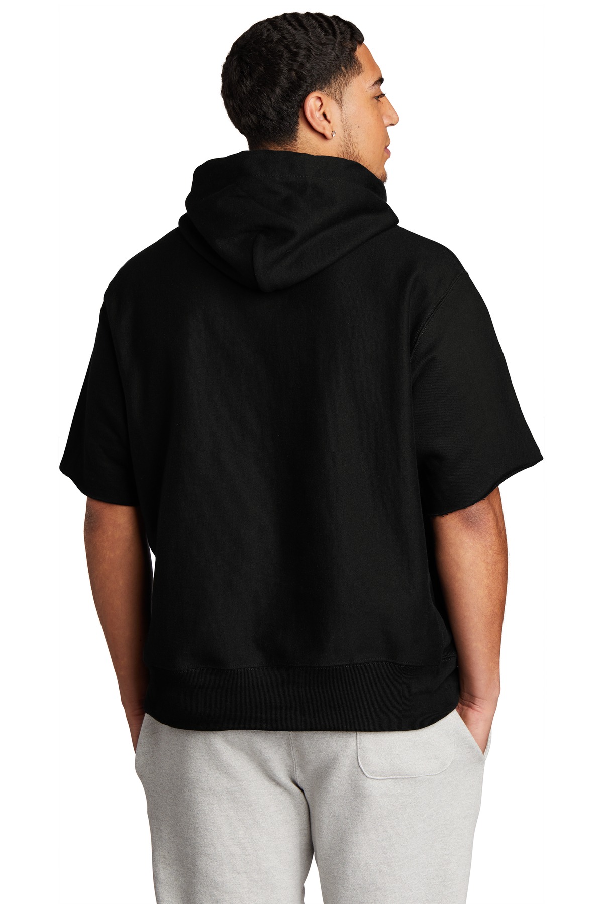 Champion Reverse Weave Short Sleeve Hooded Sweatshirt S101SS, custom hoodie or sweatshirt with logo imprint 22