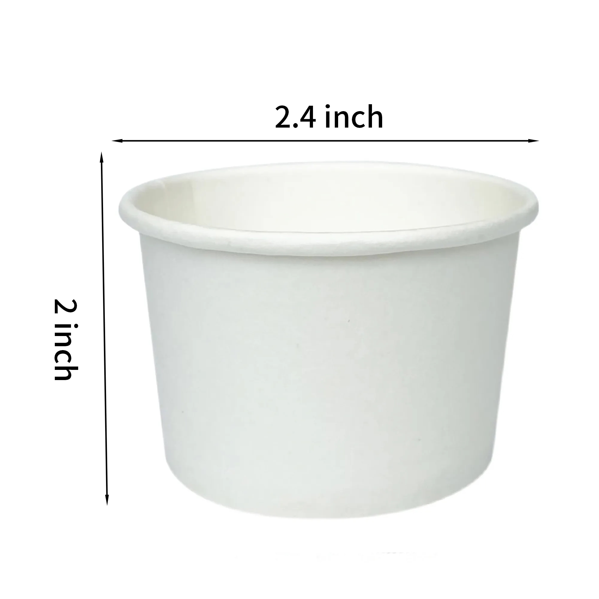 Sturdy 4oz Paper Cup for Ice Cream or Desserts 2