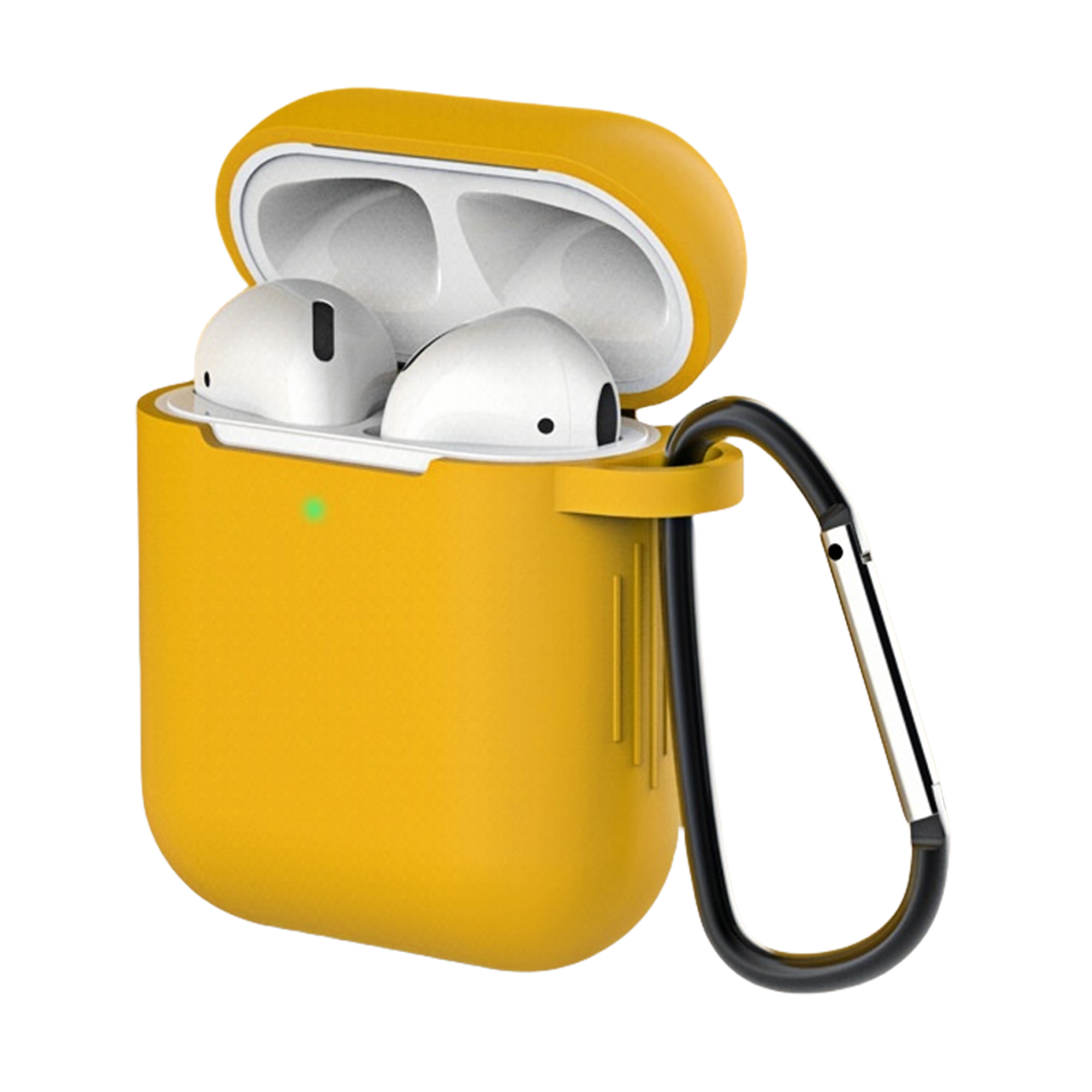 Silicone Earbud Case w/Carabiner 16