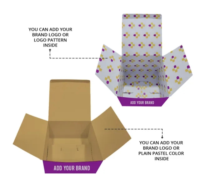 Product Boxes - 3.5" x 3.5" x 6" 1