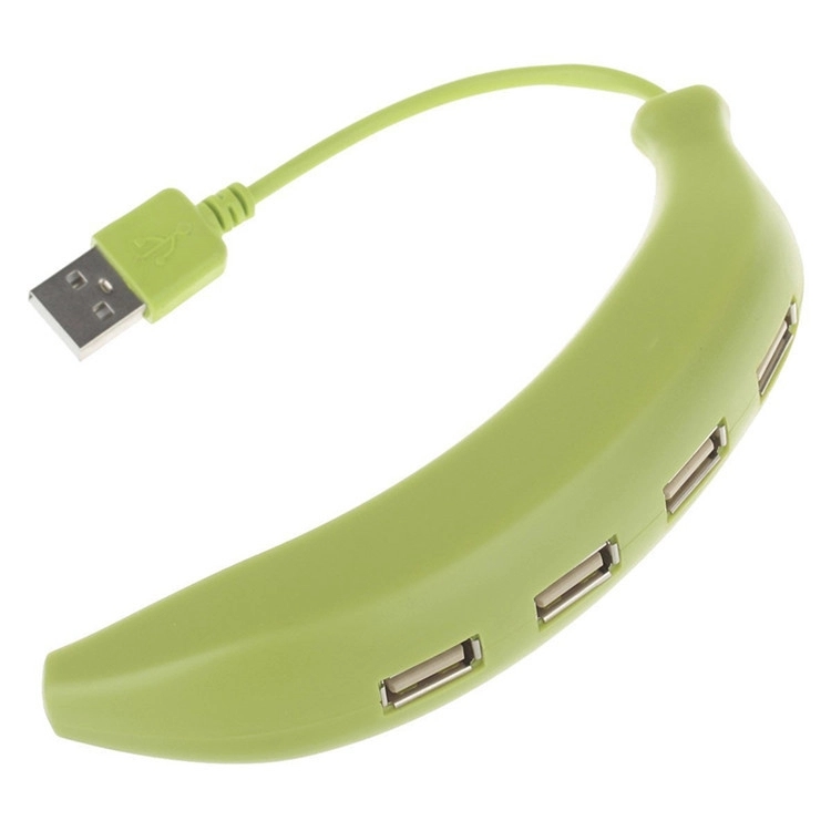 4-in-1 Banana Shape USB HUB 2
