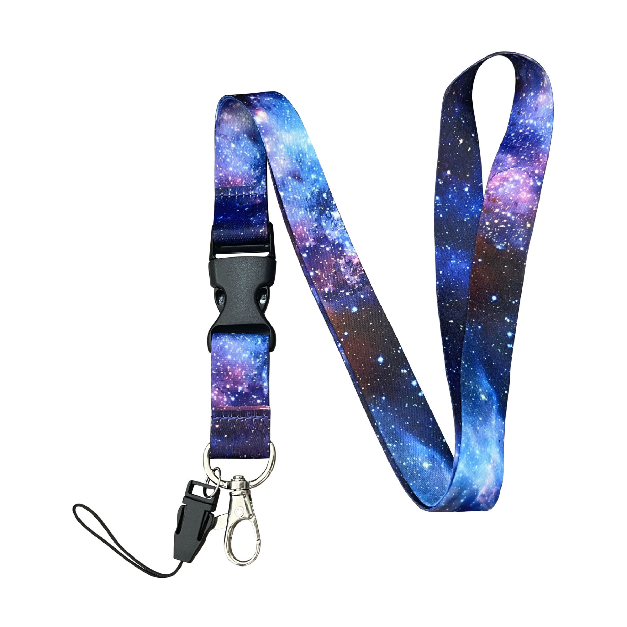 Full Color Lanyard with Buckle Release Badge Holder 3