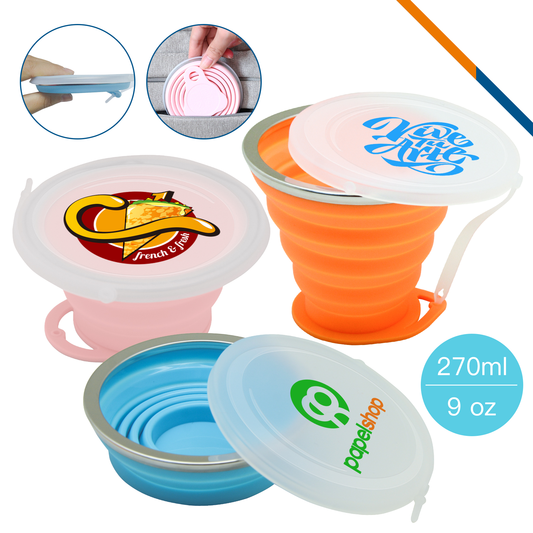 Ultra-Thin Silicone Travel Cup 2