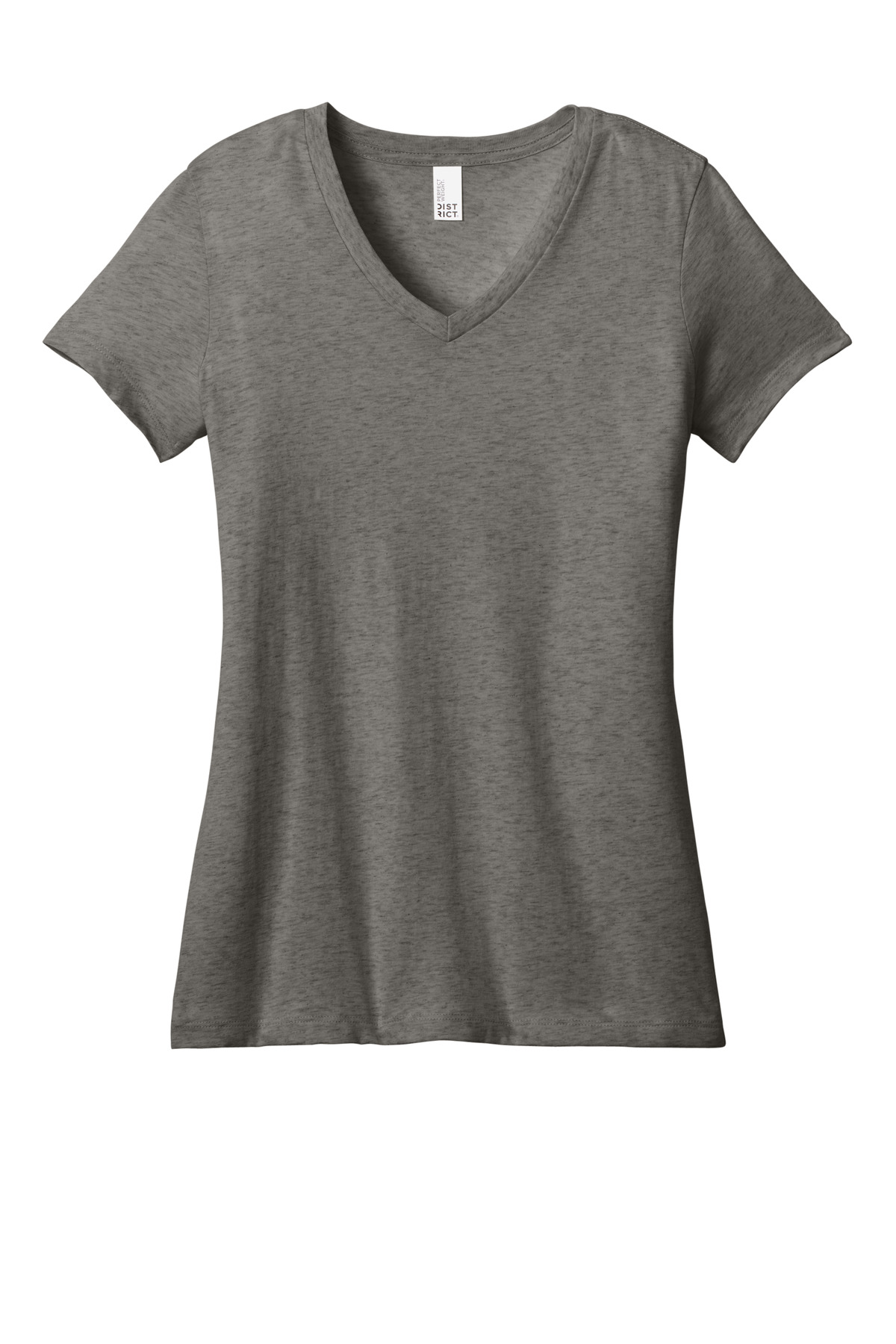 District - Women's Perfect Weight V-Neck Tee. DM1170L 185