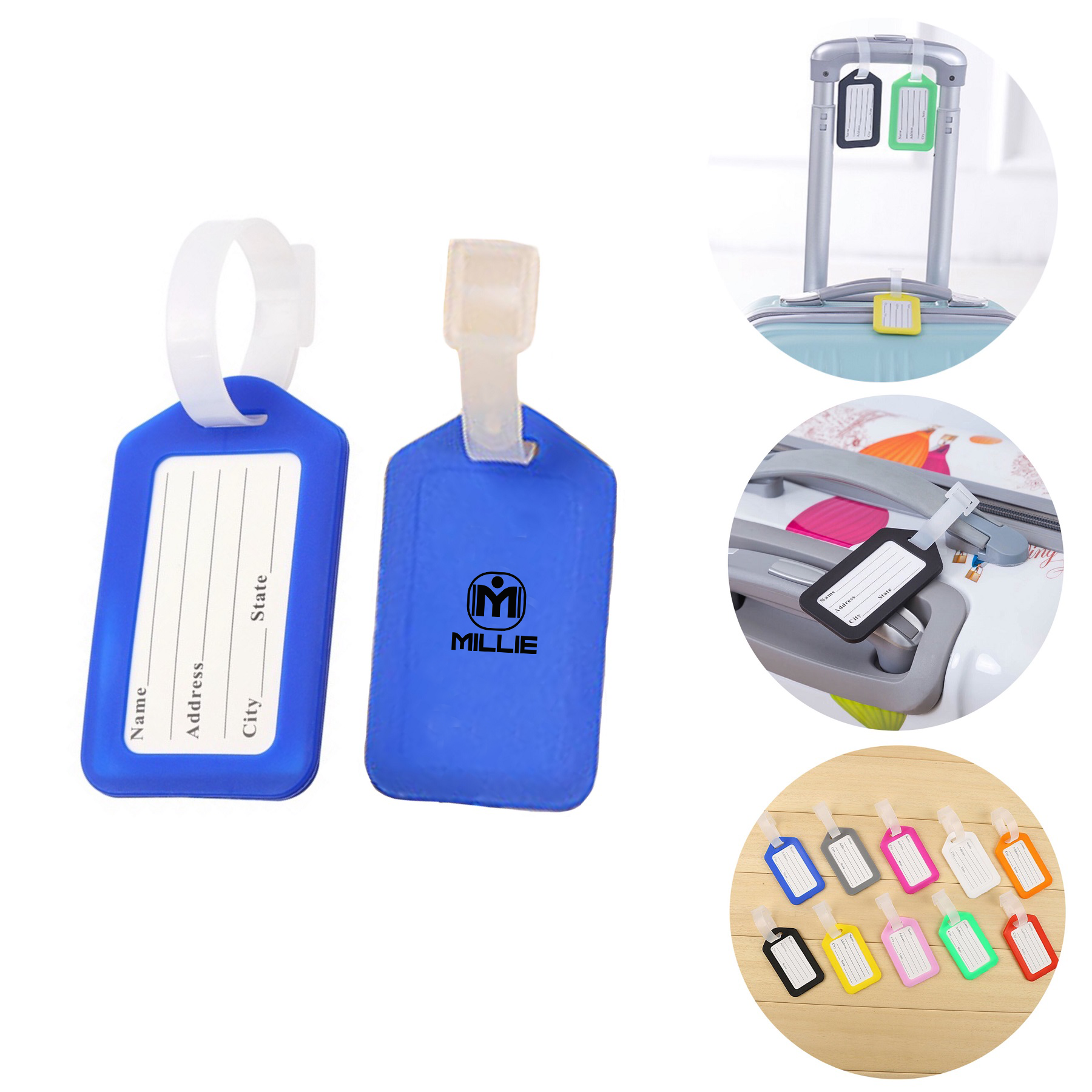 Custom Aircraft Luggage Tag 1