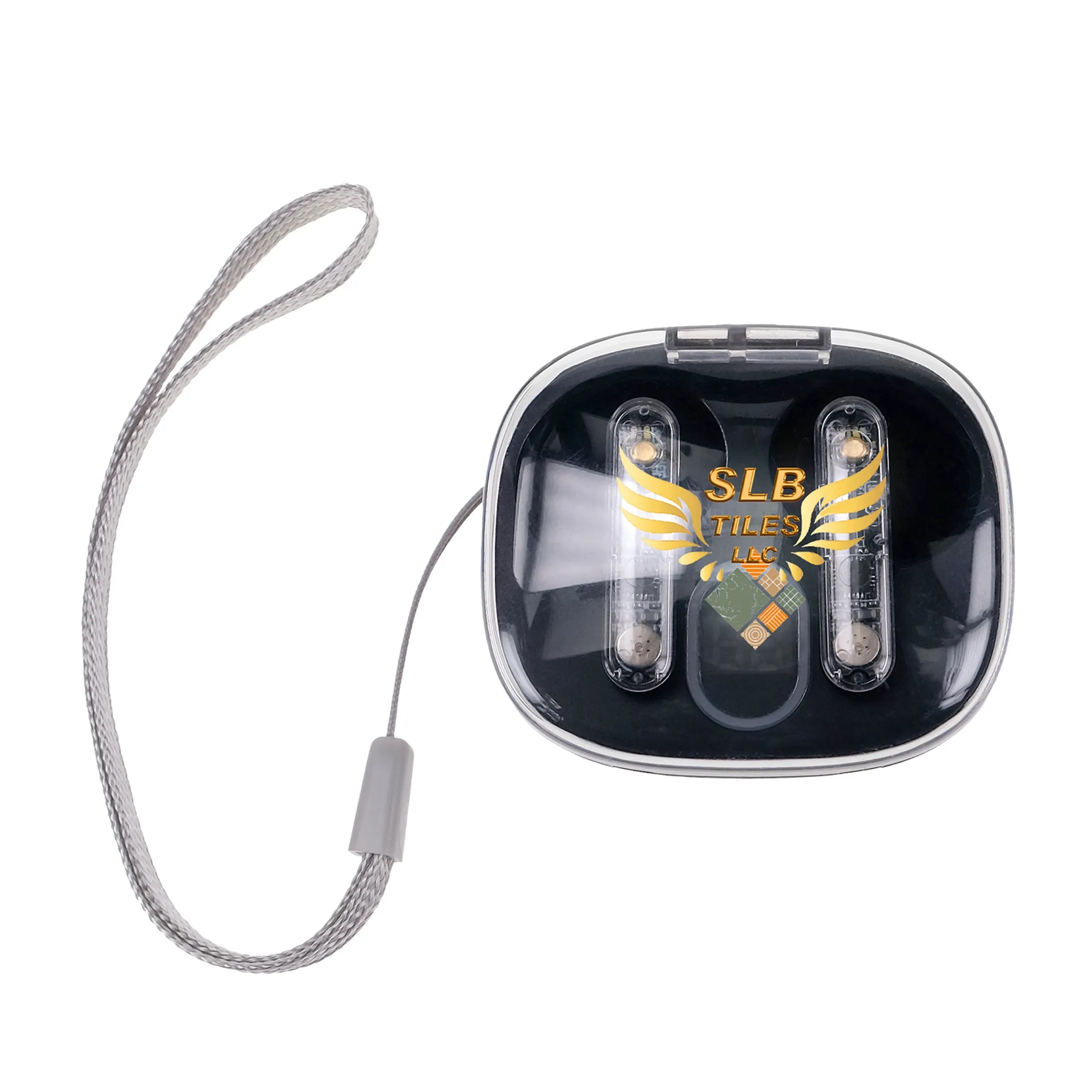 Light Up Display Lanyard Bluetooth Earbuds 8