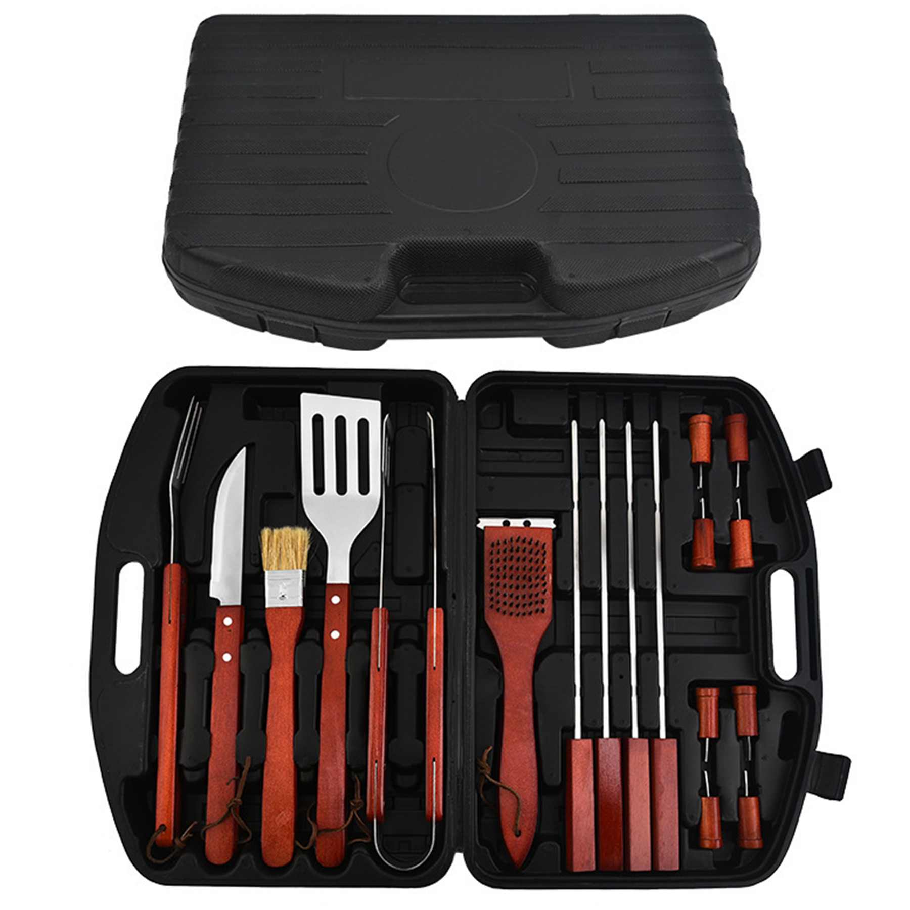 Stainless Steel Bbq 18 Piece Set 1