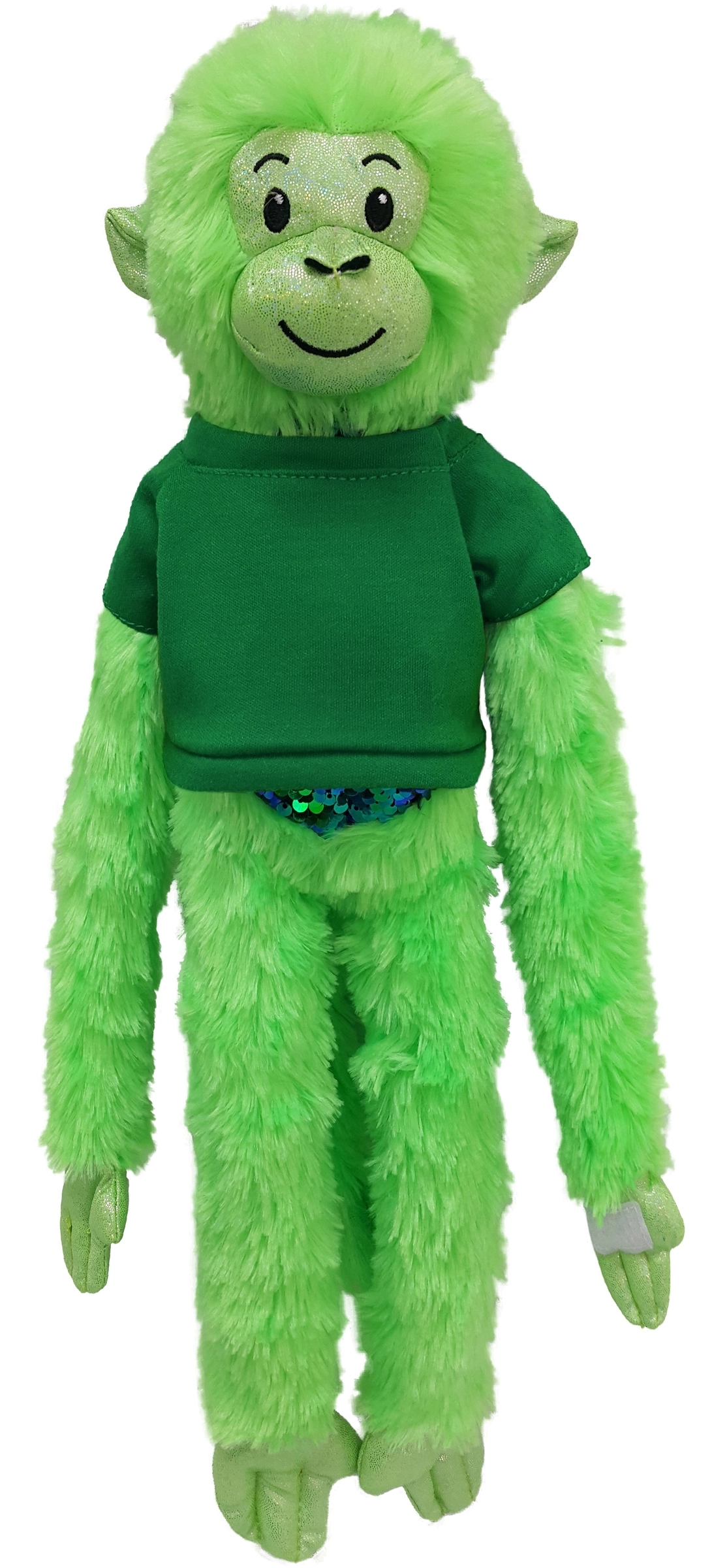 21" Green Spider Monkey with Sequins 18
