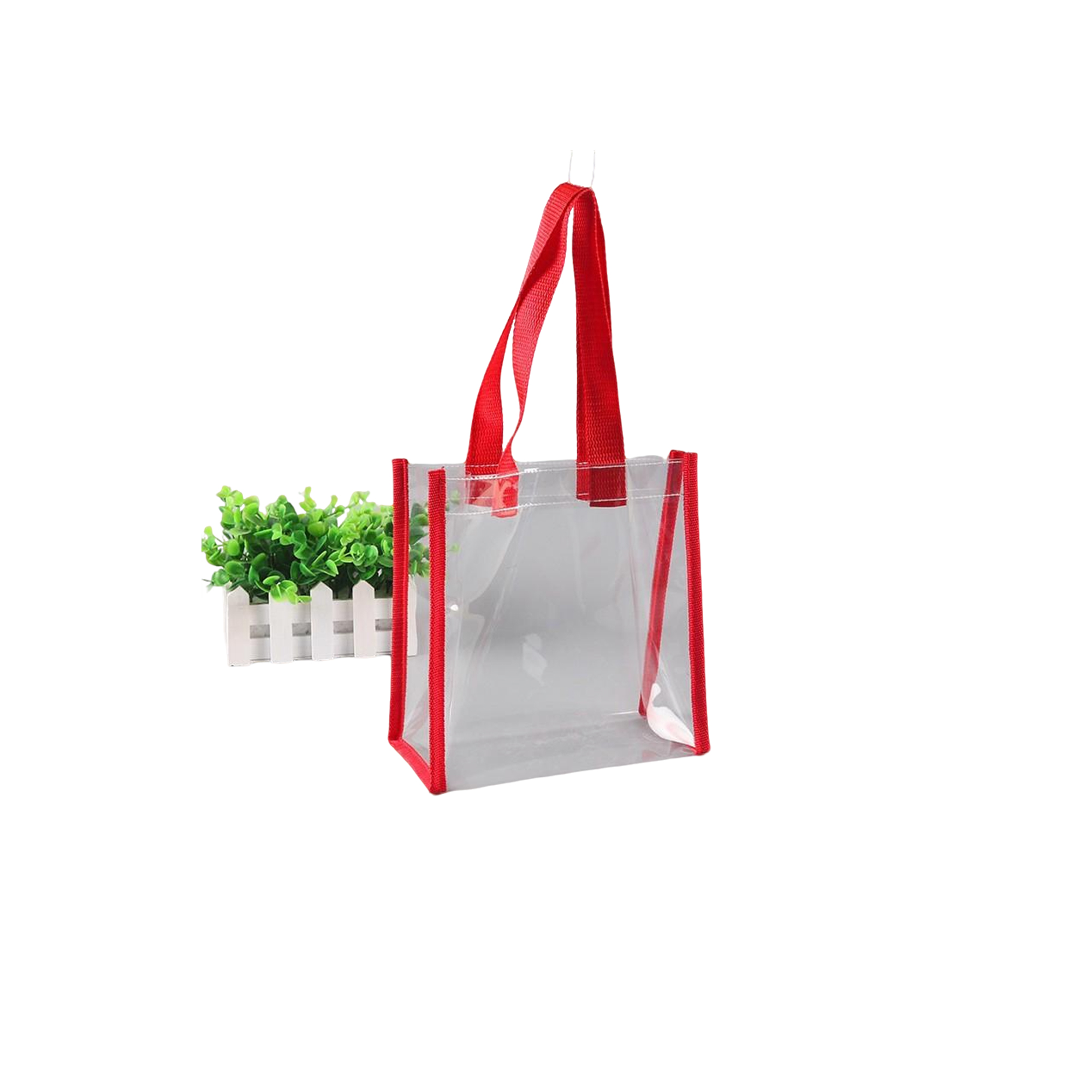 Clear Stadium Tote Bag With Handles 7