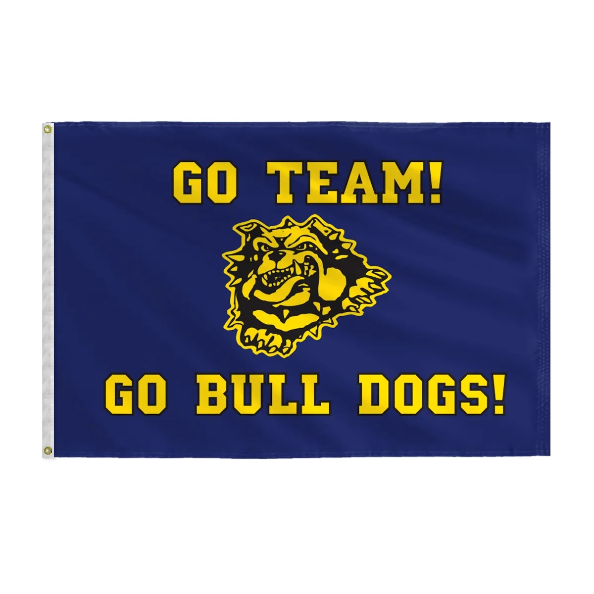 Bull Dog Mascot Flags 2