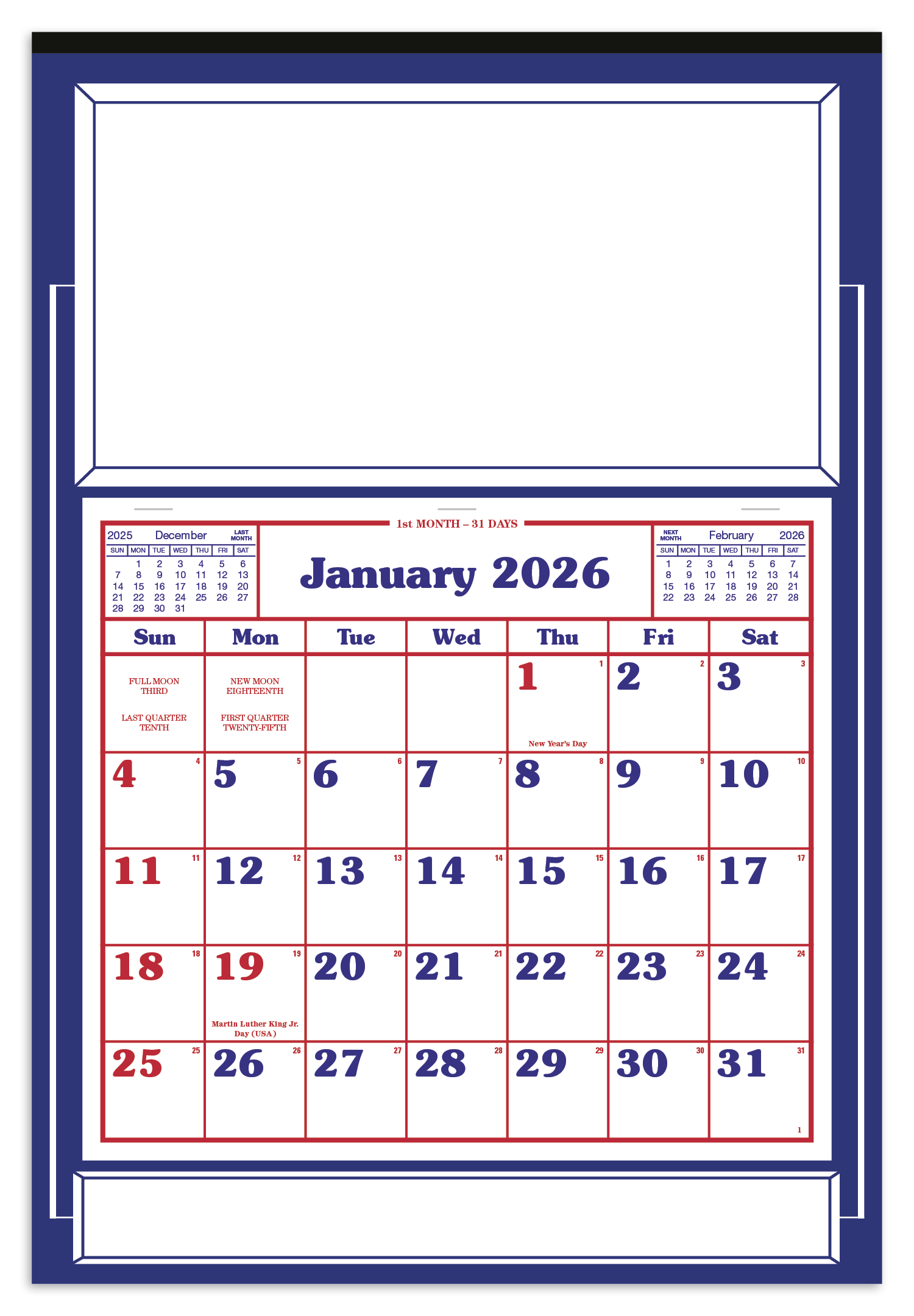 Skinner & Kennedy® Apron Calendar 29