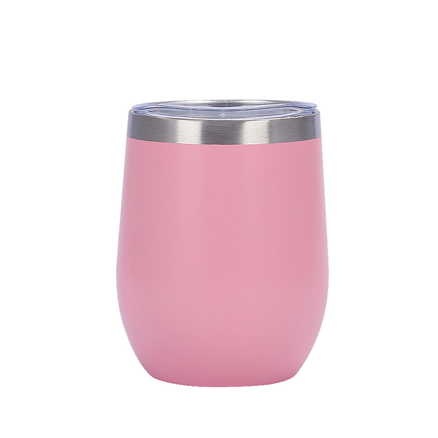 12 Oz Double Wall Eggshell Cup w/ Lid 4