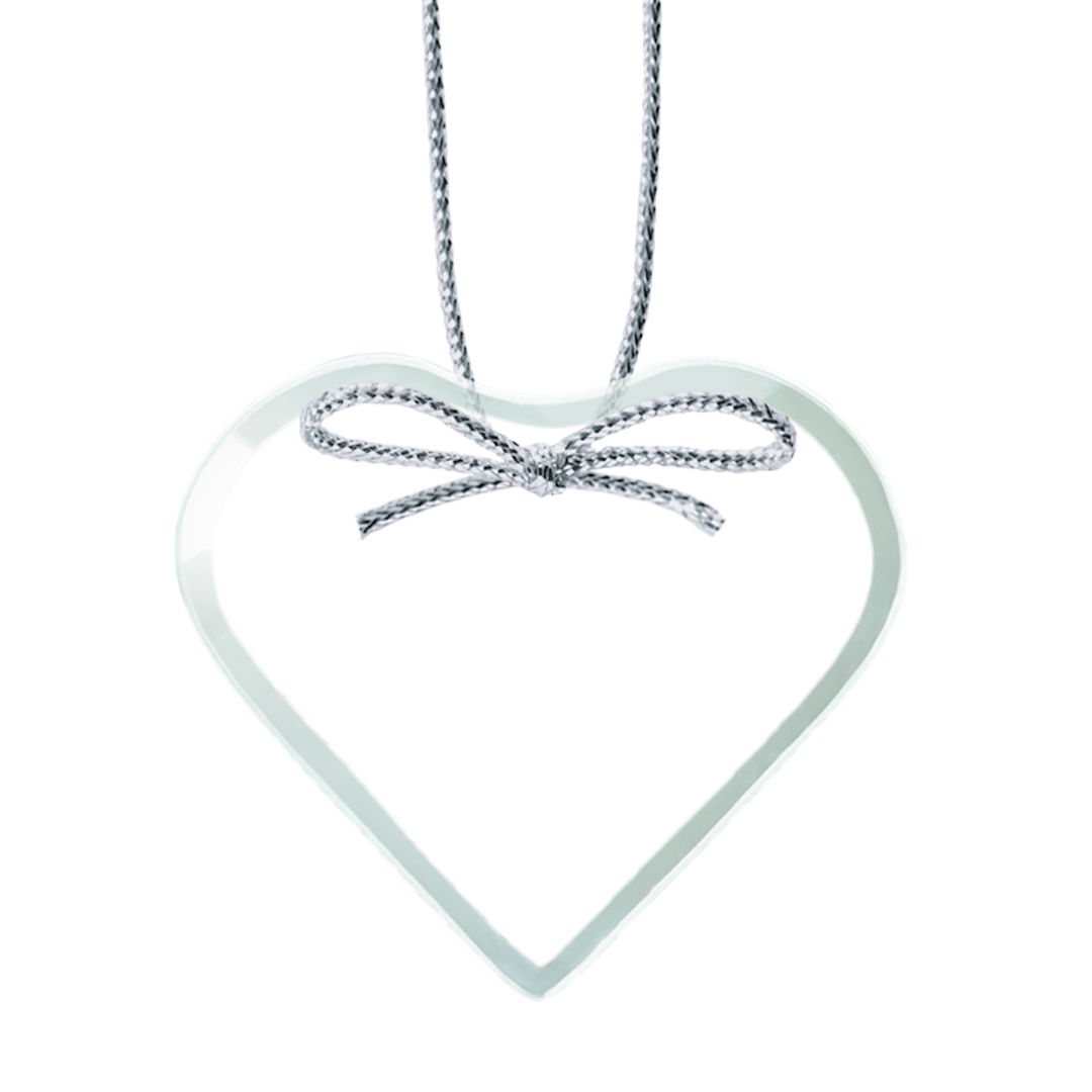 Jade Ornament - Heart Imprinted 2