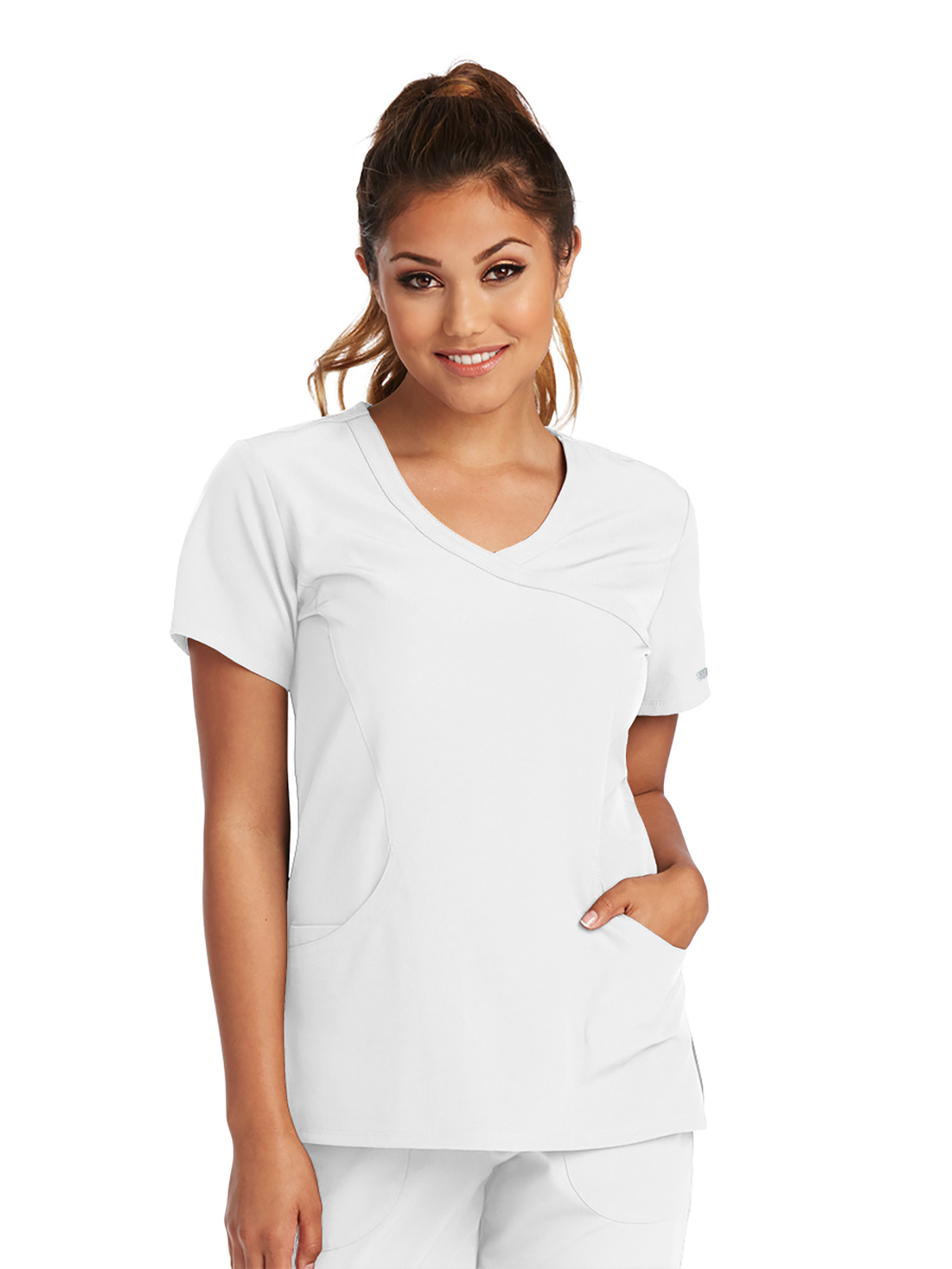 Skechers - Women's Three-Pocket Crossover V-Neck Reliance Scrub Top 35